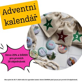25% sleva na ADVENTNÍ KALENDÁŘ 🎄 trochu jinak ☝📅! Hledáte alternativu pro adventní kalendář plný sladkostí nebo jen chcete...